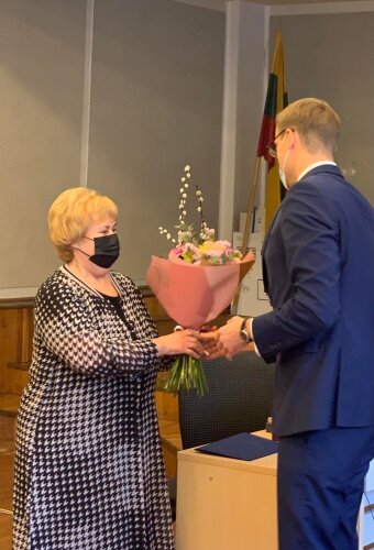 Teisėja Regina Bertašienė išlydėta į pensiją