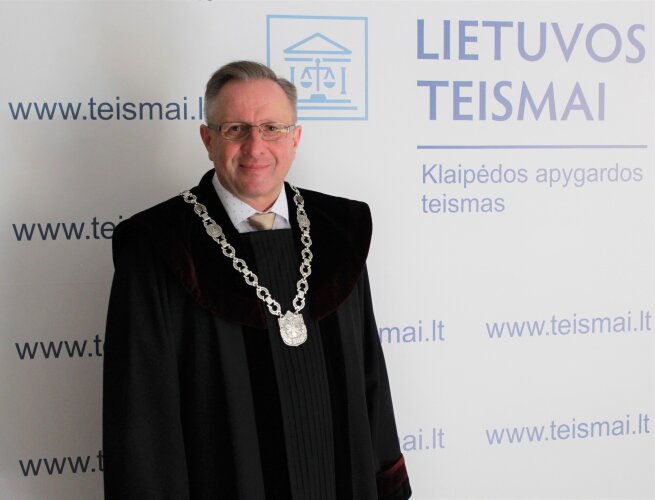 Teisėjas Alvydas Žerlauskas baigė teisėjo kadenciją