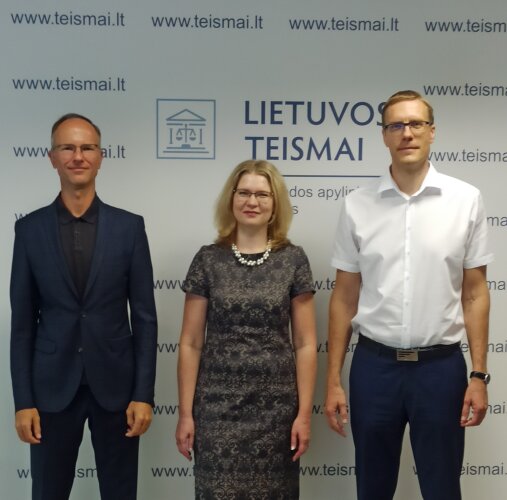 Susitikimas su Europos Sąjungos Teisingumo Teismo teisėju Rimvydu Norkumi 