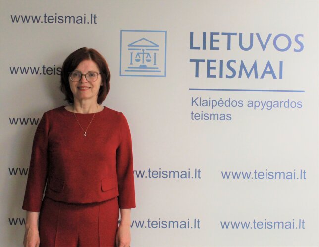 Klaipėdos apygardos teisme darbą pradeda teisėja Vilija Valantienė