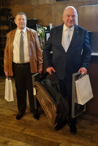 Padėkos teisėjams Daliui Jociui ir Savinijui Katauskui, pasibaigus teisėjų įgaliojimų laikui