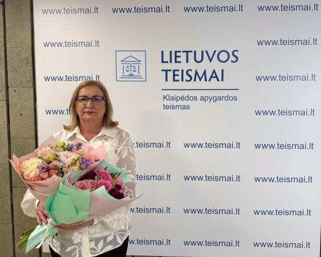 Klaipėdos apygardos teismo teisėja Dalia Kursevičienė išlydėta į pensiją